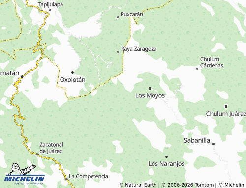 Mappa MICHELIN Campamento Mirador - ViaMichelin