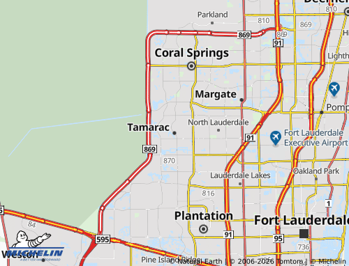 Mappa MICHELIN Tamarac - ViaMichelin