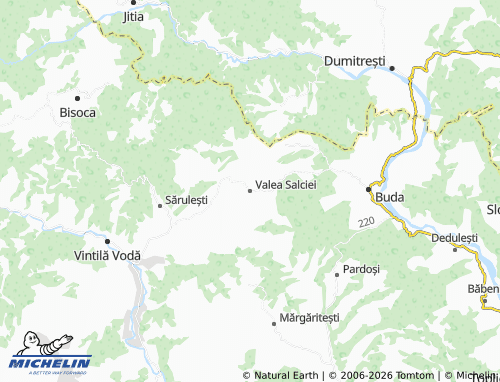 Mappa MICHELIN Valea Salciei - ViaMichelin