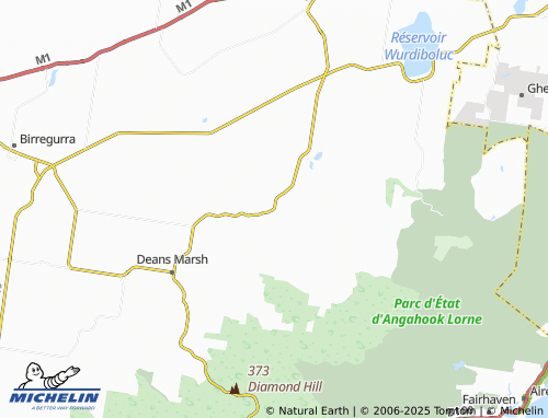 MICHELIN Bambra map - ViaMichelin