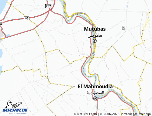 Mapa MICHELIN Manshiyyat Elwan - ViaMichelin