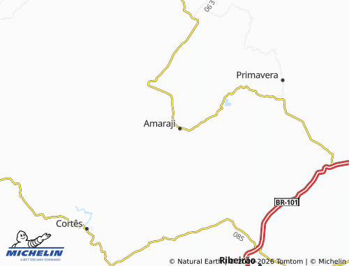 MICHELIN-Landkarte Campo de Aviação - ViaMichelin