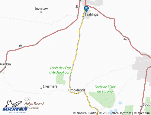 MICHELIN Goodger map - ViaMichelin