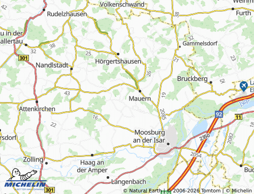 MICHELIN Schwarzberg map - ViaMichelin