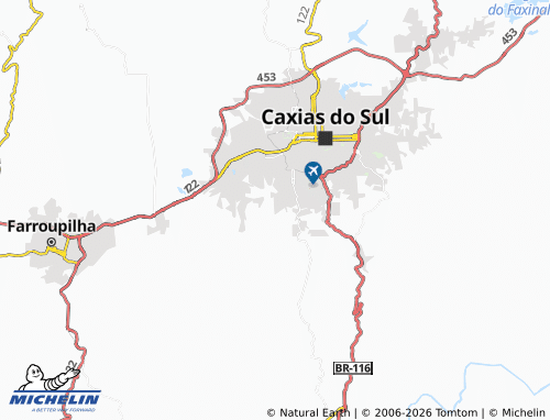 Mapa MICHELIN São Caetano - ViaMichelin