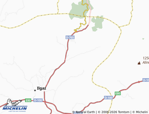 MICHELIN Satılar map - ViaMichelin