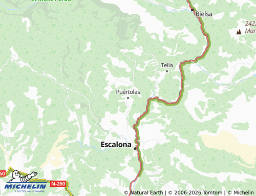 Mappa MICHELIN Puértolas - ViaMichelin