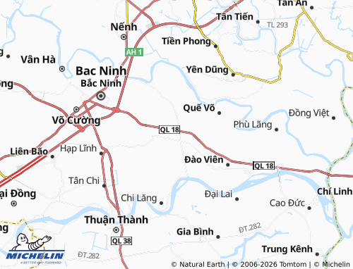 Mapa MICHELIN Phượng Mao - ViaMichelin