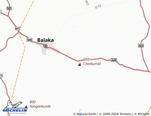 Mappa MICHELIN Mtalika - ViaMichelin