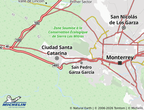 MICHELIN Fama IV map - ViaMichelin