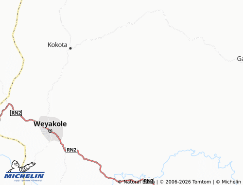 Mappa MICHELIN Zougouta - ViaMichelin