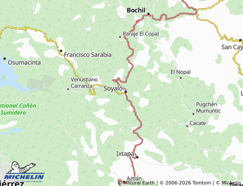 MICHELIN-Landkarte El Pozo - ViaMichelin