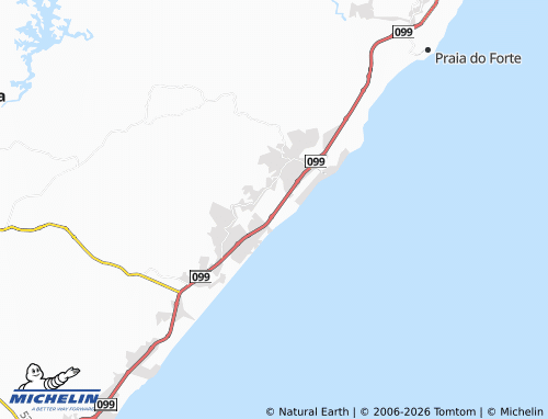 Mapa MICHELIN Genipabu - ViaMichelin
