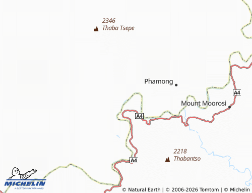MICHELIN Shalane map - ViaMichelin