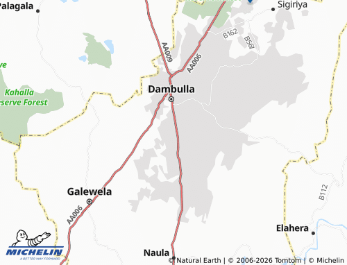 MICHELIN Kapuwatta map - ViaMichelin