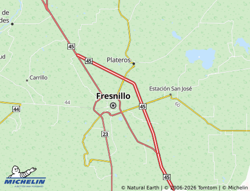 MICHELIN San Joaquín map - ViaMichelin