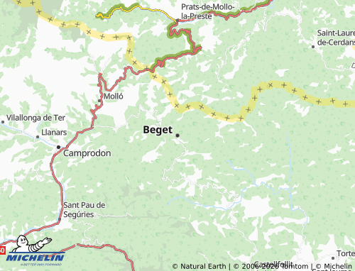 Kaart MICHELIN Beget - ViaMichelin
