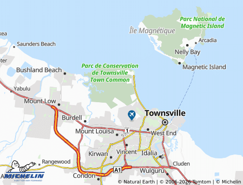 MICHELIN Town Common map - ViaMichelin