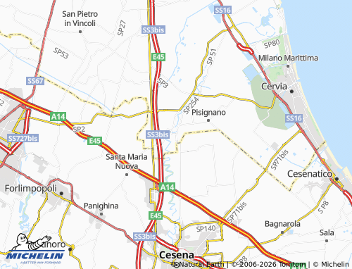MICHELIN Cannuzzo map - ViaMichelin