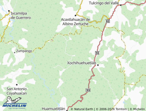 Mapa MICHELIN Tepetlapa - ViaMichelin