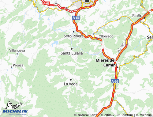 Carte MICHELIN Las Mazas - ViaMichelin