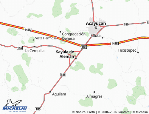 Mappa MICHELIN Matamoros - ViaMichelin