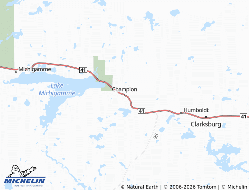 Carte MICHELIN Champion - ViaMichelin
