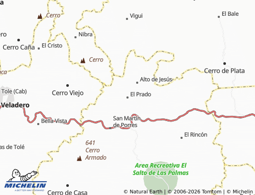 Mappa MICHELIN El Prado - ViaMichelin