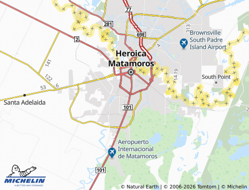 Mapa MICHELIN Valle Alto - ViaMichelin