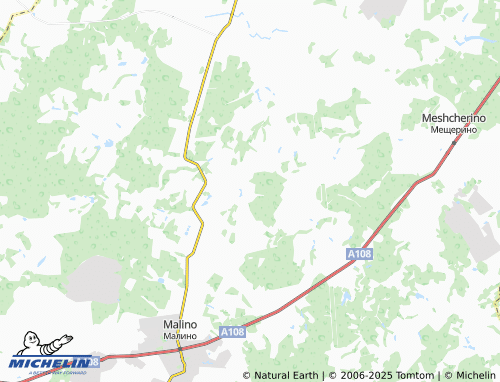 MICHELIN Bun'kovo SNT map - ViaMichelin