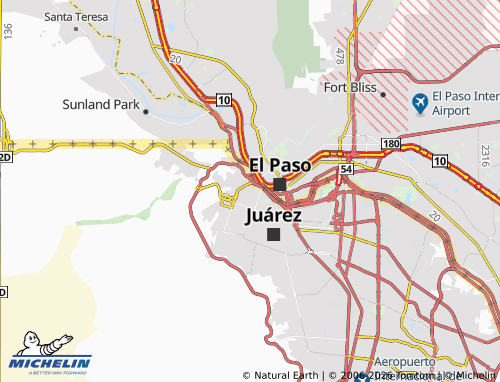 Mapa MICHELIN Francisco Villa - ViaMichelin