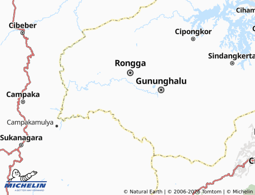 MICHELIN Bunijaya map - ViaMichelin