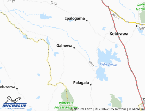 MICHELIN Pitiye Yaya map - ViaMichelin