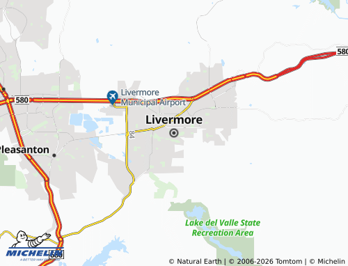 Mappa MICHELIN Livermore - ViaMichelin