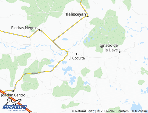 Mapa MICHELIN La Caldera - ViaMichelin