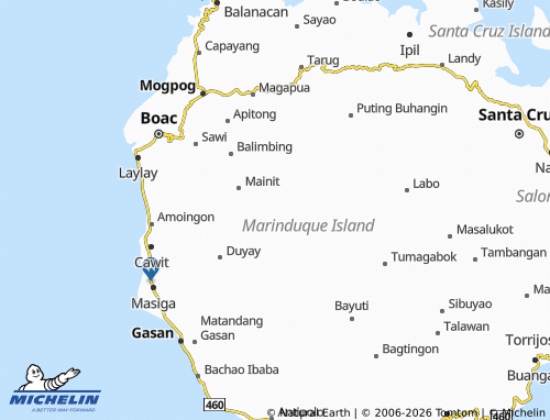 MICHELIN Balagasan map - ViaMichelin