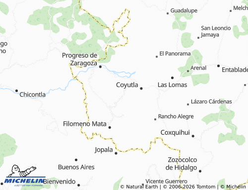 Mapa MICHELIN Cerro Grande - ViaMichelin