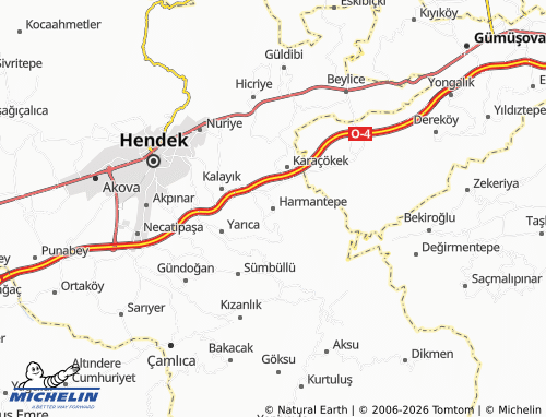 Mappa MICHELIN Harmantepe - ViaMichelin