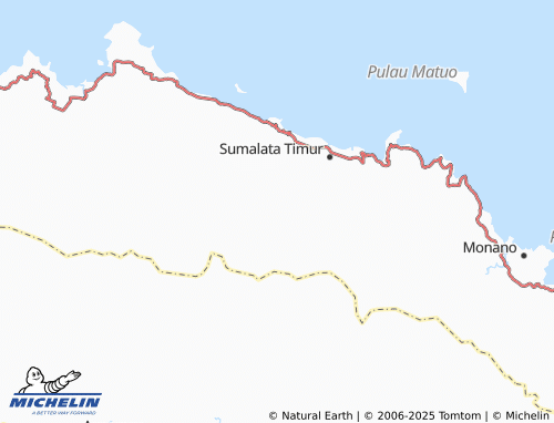 MICHELIN Upt Motihelumo map - ViaMichelin