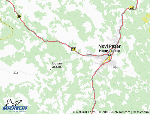 Carte MICHELIN Šavci - ViaMichelin