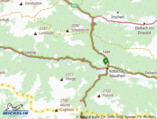 Mappa MICHELIN Strajach - ViaMichelin