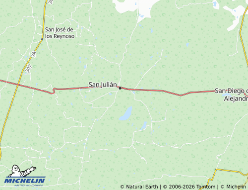 Mappa MICHELIN San Juan Diego - ViaMichelin