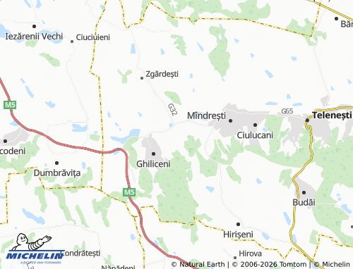 Carte MICHELIN Cîșla - ViaMichelin
