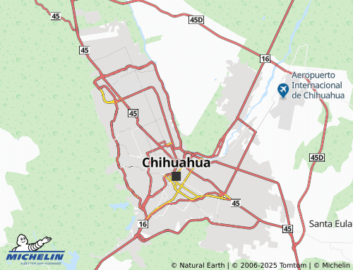 MICHELIN Rincón del Arcángel Etapa II map - ViaMichelin