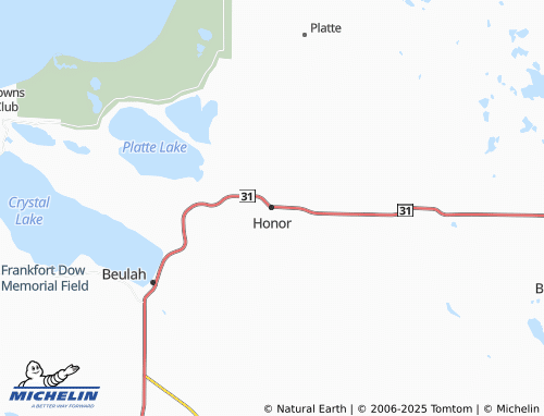 MICHELIN Honor map - ViaMichelin