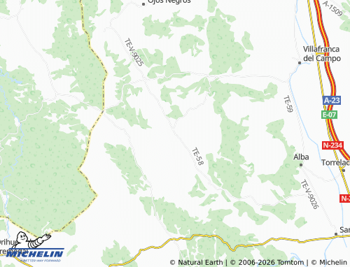 Carte MICHELIN Peracense - ViaMichelin