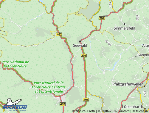 MICHELIN Schönegründ map - ViaMichelin