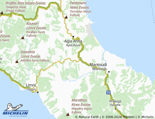 Carte MICHELIN Strofylia - ViaMichelin
