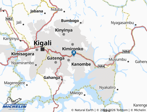 Mapa MICHELIN Rwimbogo - ViaMichelin
