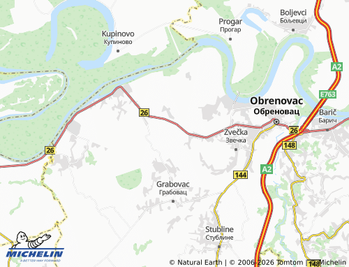 Mapa MICHELIN Ratari - ViaMichelin